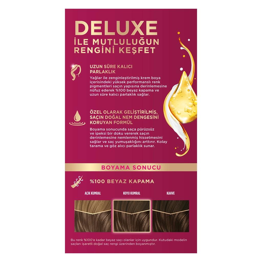 Palette Deluxe Ash Chocolate Brown Hair Dye 611 115 ml