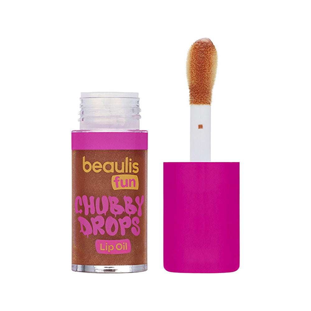 Beaulis Fun Chubby Drops Dudak Yağı 135 Toffee Shine Lip Gloss - Moisturizing, Shiny Lip Care for Various Makeup - view 4