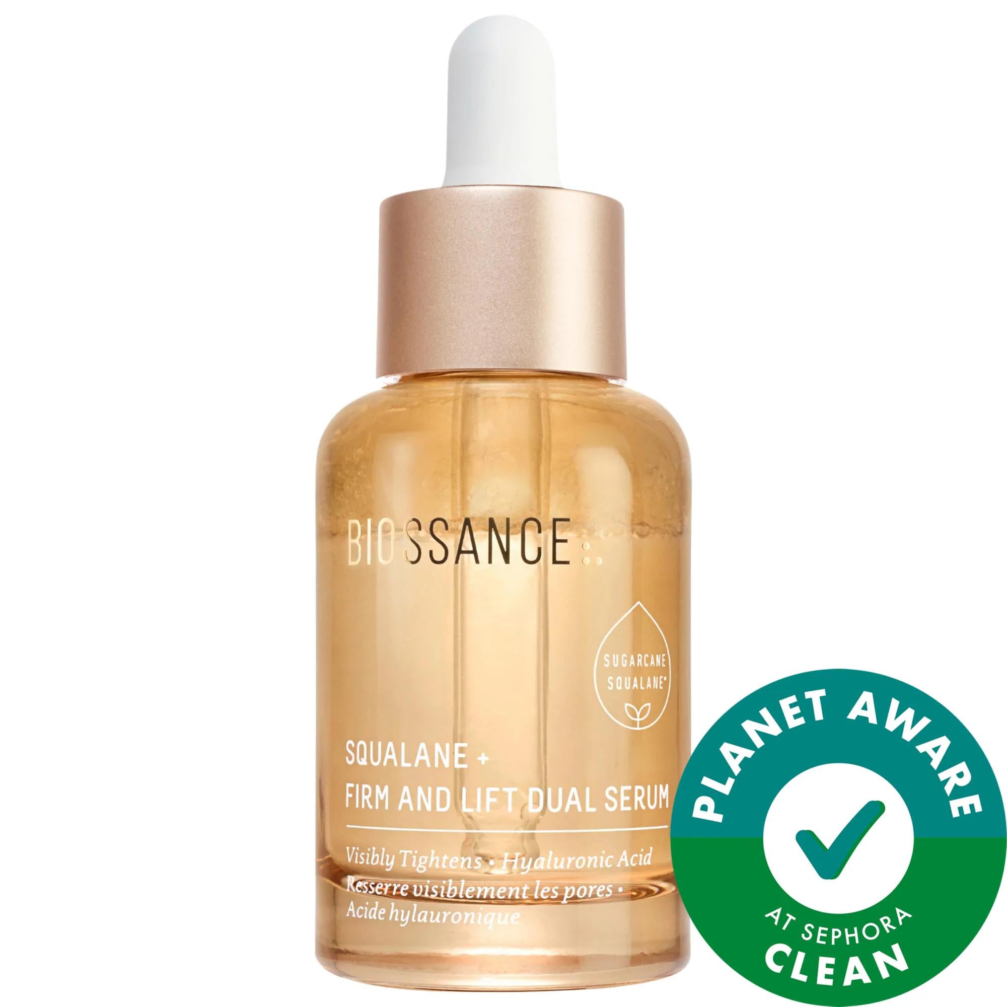 Firm &amp; Lift: Hydrating Dual Facial Serum with Hyaluronic Acid &amp; Squalane - Anti-Aging, Wrinkle Reduction, Vegan &amp; Cruelty-Free Skincare Firm &amp; Lift Serum: Anti-Aging, Hydrating Hyaluronic Acid Formula firming serum, lifting serum, hyaluronic acid serum, squalane serum, anti-aging serum, wrinkle reduction serum, vegan skincare, cruelty-free skincare, hydrating face serum, sculpting serum, Facial Serum, fine lines, wrinkles, dryness, loss of firmness, elasticity, hydration, skin texture, collagen production, 