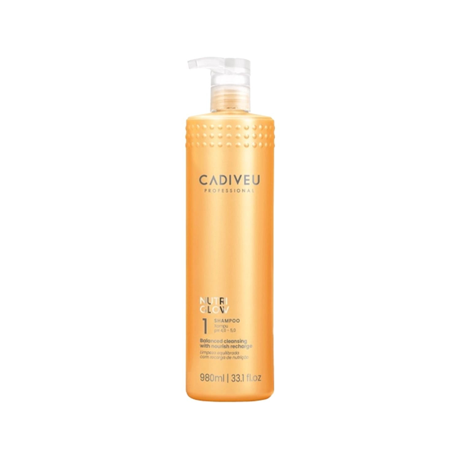 Cadiveu Cadiveu Nutri Glow Shampoo - Nourishing & Shine Enhancing for Healthy Hair, 33.14 fl oz Cadiveu Nutri Glow Shampoo - Nourishing & Shine for Healthy Hair Cadiveu Nutri Glow Shampoo, Nourishing Shampoo, Shine Enhancing Shampoo, 33.14 fl oz Shampoo, Cadiveu Hair Care, Hair Nourishment, Shine Enhancement, Healthy Hair, Hair Care Products, Large Volume Shampoo, Nutri Glow, Cadiveu Brand