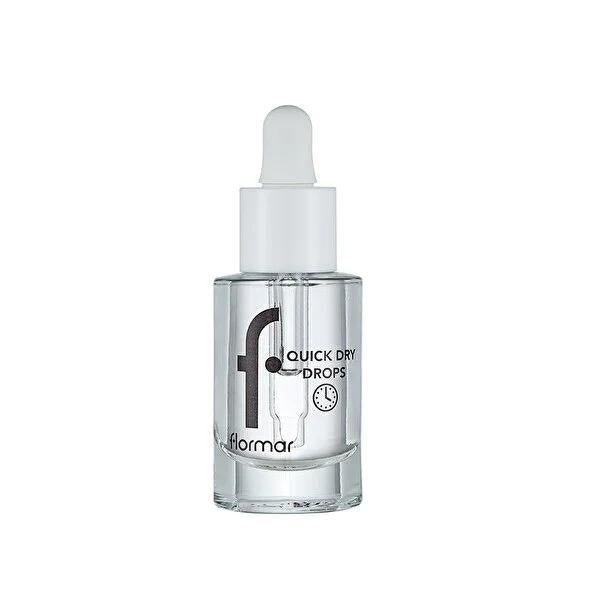 Flormar Quick Dry Drops Nourishing Nail Polish Drying Oil - Saves Time, Prevents Smudging Quick Dry Nail Polish Drops by Flormar quick dry nail polish drops, nail care product, Flormar Quick Dry Drops, nourishing nail polish drying oil, fast drying nail polish solution, nail health, beauty essentials, cosmetics, nail polish care, manicure must-haves, beauty routine, nail care routine, salon quality at home