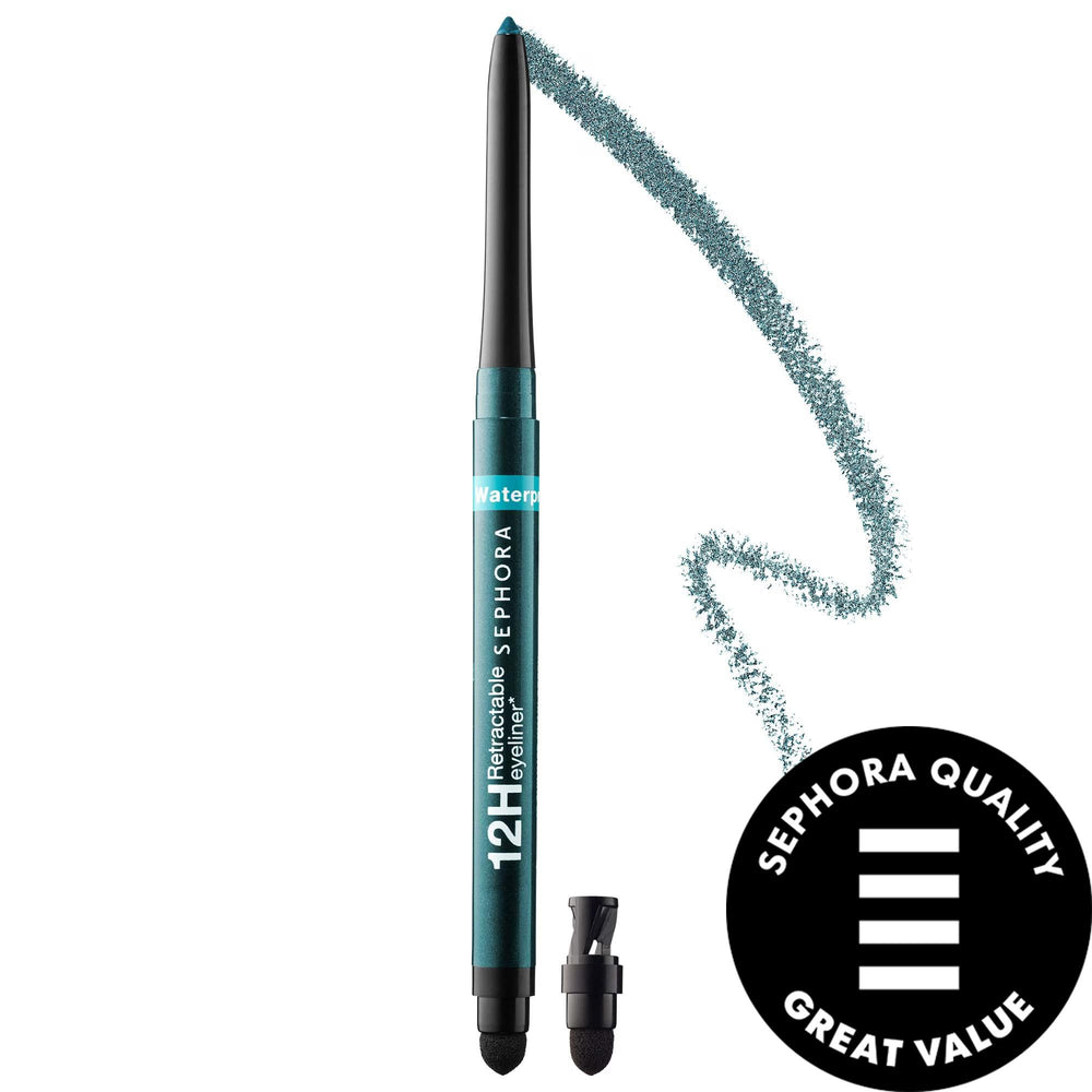 Ardell Waterproof 12HR Retractable Eyeliner Pencil - Long-Lasting, Creamy Eye Makeup for Sensitive Eyes Ardell Waterproof Eyeliner Pencil - 12HR Long Lasting waterproof eyeliner, retractable eyeliner pencil, long-lasting eye makeup, creamy eyeliner, multi-functional cosmetic, makeup for sensitive eyes, smudge-proof eyeliner, Ardell cosmetics, eye makeup essentials, long-wear makeup, cosmetic pencil, beauty products for women