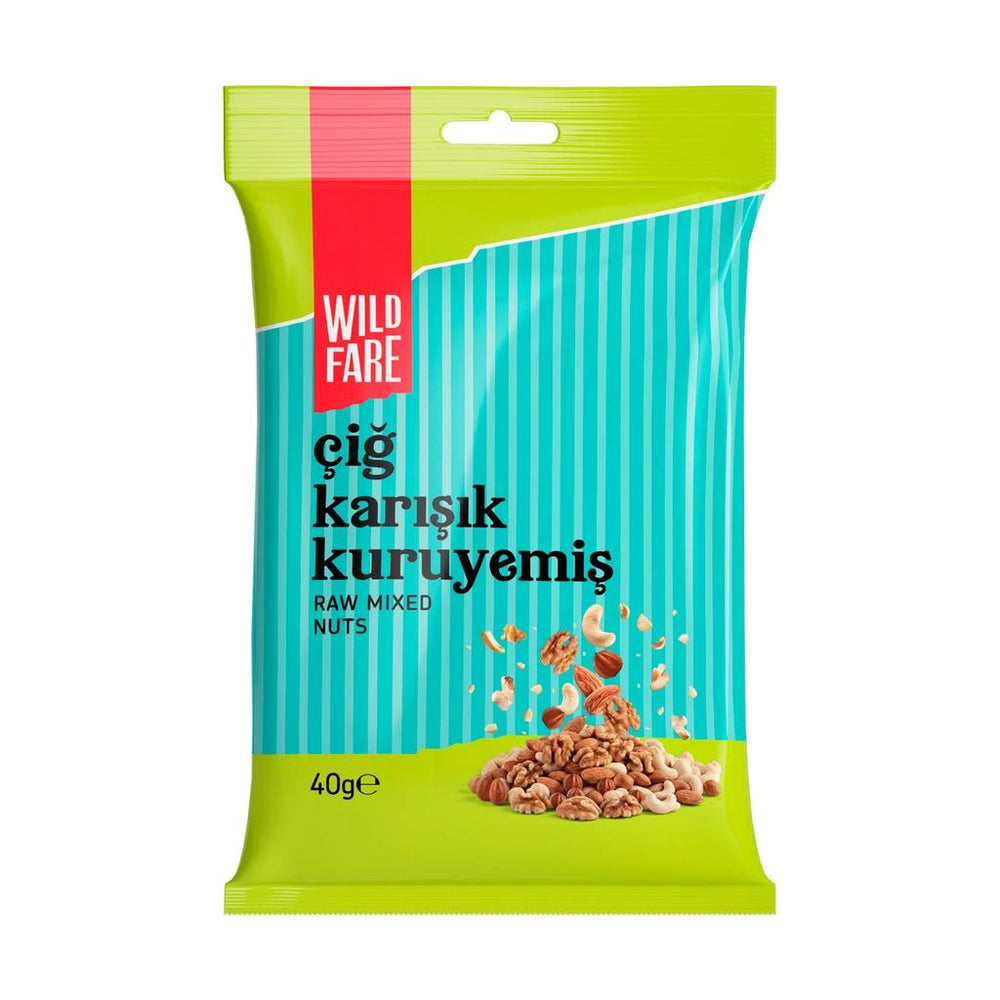 Wildfare Raw Mixed Nuts 40 g