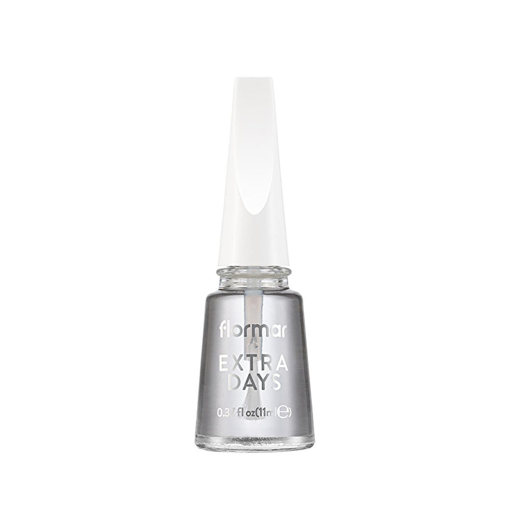 Flormar Extra Days Nail Polish Top Coat - Long-Lasting, Shiny Finish, Fast-Drying Nail Care - view 2