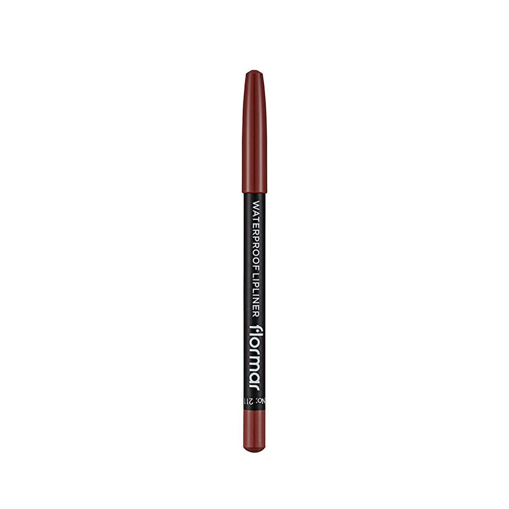 Flormar Mat Lip Liner - Waterproof, Long Lasting, Vitamin Enriched - Precise Lip Definition for Makeup - Lip Liner