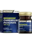 Nutraxin Chromium Picolinate Supplement: Supports Blood Sugar & Weight Management, 90 Capsules - Sugar, Salt, & Dairy-Free Nutraxin Chromium Picolinate: Blood Sugar & Weight Support Chromium Picolinate, Chromium supplement, Blood sugar support, Weight management supplement, Mineral supplement, Nutraxin, Sugar free supplement, Dietary supplement, Chromium capsules, chromium, picolinate, blood sugar, weight management, sugar-free, supplement, mineral, capsules, health-conscious, blood sugar levels, weight man