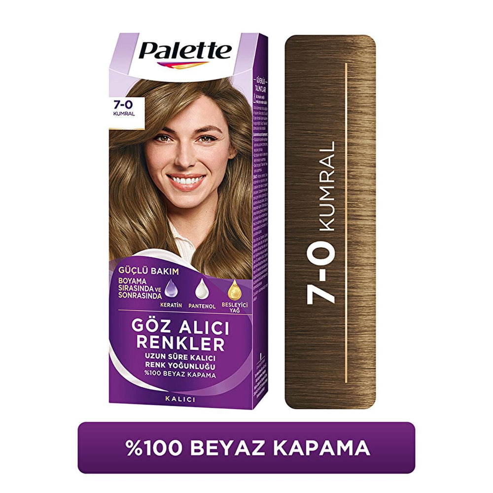 Palette Hair Dye - Vibrant Long-Lasting Color with Keratin Care - Hair Dye