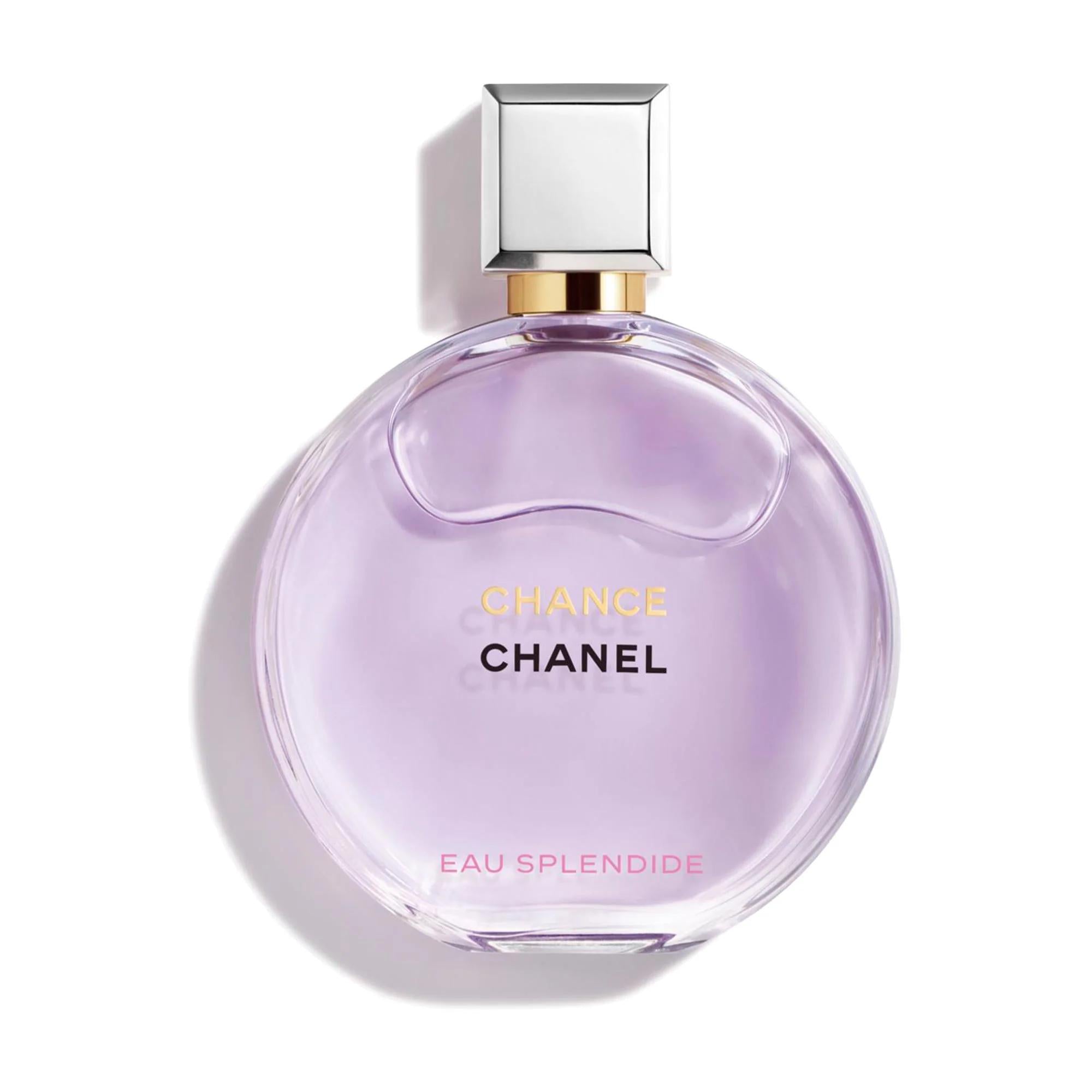 CHANEL CHANCE EAU SPLENDIDE: Luminous Eau de Parfum Spray – Captivating Floral Fruity Fragrance for Women | Long Lasting, Elegant Scent CHANEL CHANCE: Floral Fruity Eau de Parfum | Women's Elegant Scent CHANCE EAU SPLENDIDE, Eau de Parfum, Floral fragrance, Fruity perfume, Women's perfume, Raspberry perfume, Rose geranium fragrance, Elegant perfume, Long lasting perfume, CHANEL perfume, perfume, fragrance, floral, fruity, women, raspberry, rose geranium, cedar, musk, sillage, Grasse, powdery, iris, magnetic