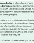 Vitality Mushroom Coffee (Medium Roast)