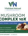Mushroom Complex 10 X
