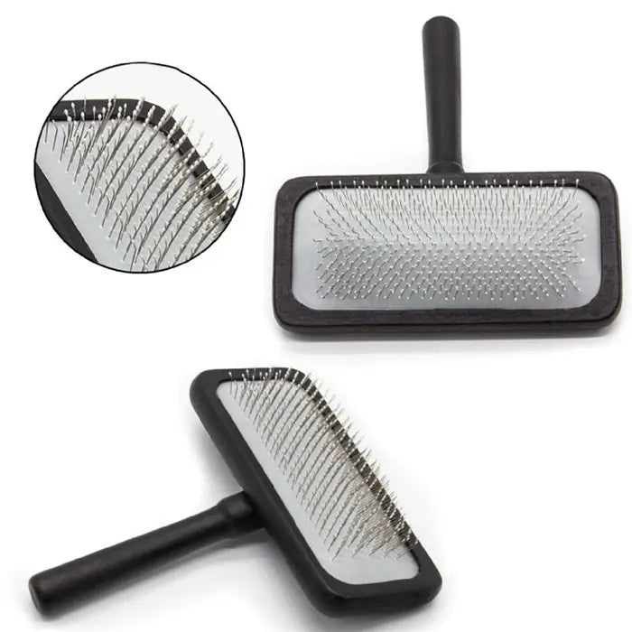 Cat&Dog Life Large Wooden Slicker Brush for Cats and Dogs
