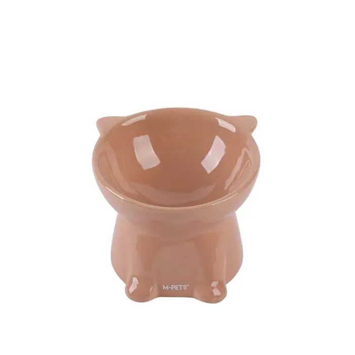 M-Pets Petjoy Mao Miao Ceramic Elevated Cat Bowl 200ml