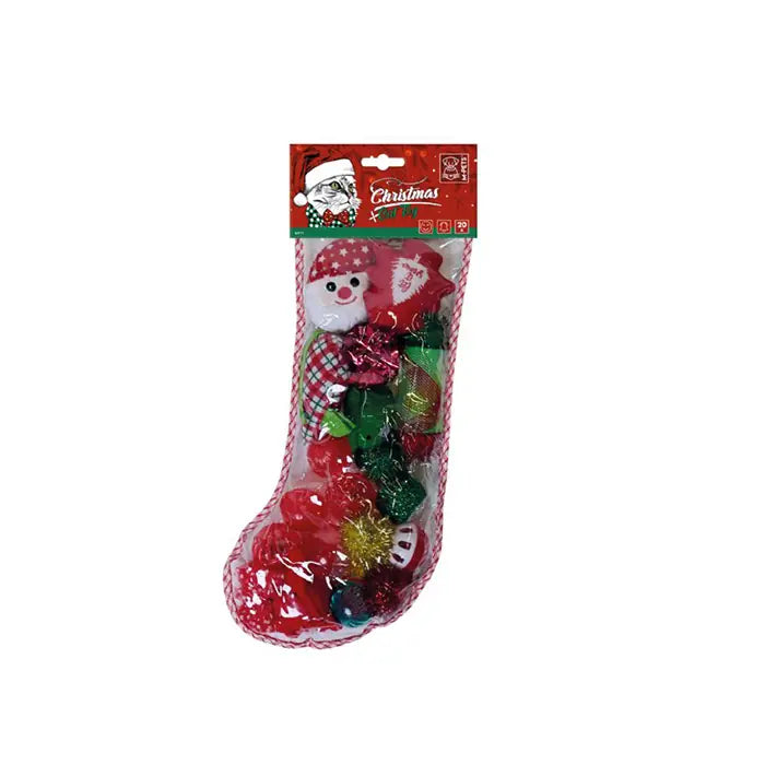 M-Pets Christmas Ditty Cat Toy Set for Playful Cats 20 Pieces