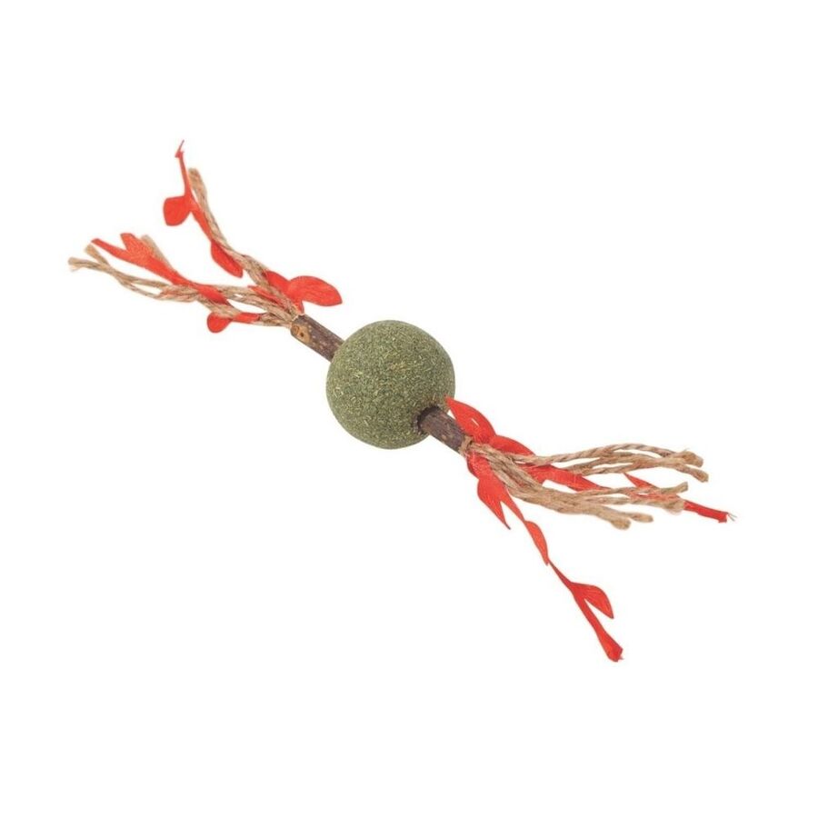 M-Pets Charmy Brancy Catnip Cat Toy Red 1 pc