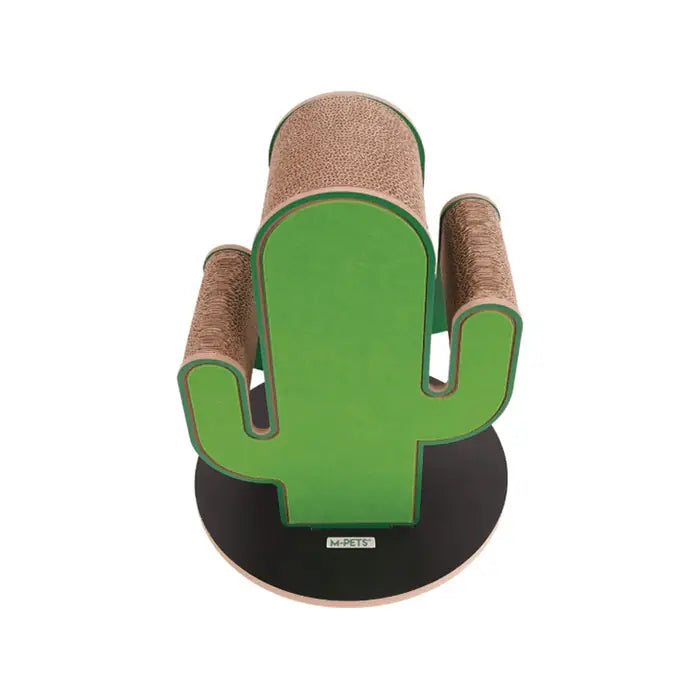 M-Pets Cactus New Mexico Cardboard Cat Scratcher 1 Count