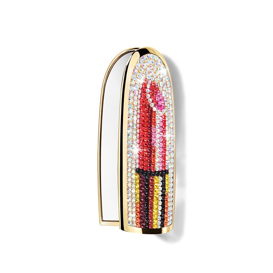Guerlain Rouge G Customizable Lipstick Case Holiday Edition