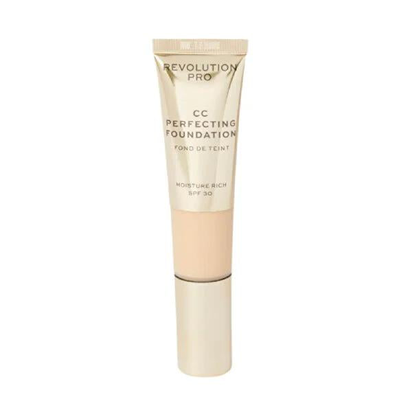 Revolution Pro Fondöten CC Perfecting Foundation - Moisturizing, Anti-Wrinkle, Long-Lasting Coverage for Dry Skin Revolution Pro Fondöten CC Perfecting Foundation - Dry Skin Solution Foundation for dry skin, Moisturizing foundation, Anti-wrinkle foundation, Long-lasting foundation, Non-sticky foundation, Dry skin care, Combination skin care, Hydrating foundation, Protective foundation, Anti-aging makeup, Skincare makeup, Flawless finish foundation, Everyday makeup, Special occasion makeup, Revolution Pro