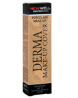New Well Derma Cover Foundation Makeup - High Coverage, SPF 15, Water Resistant - Foundation Makeup - Foundation