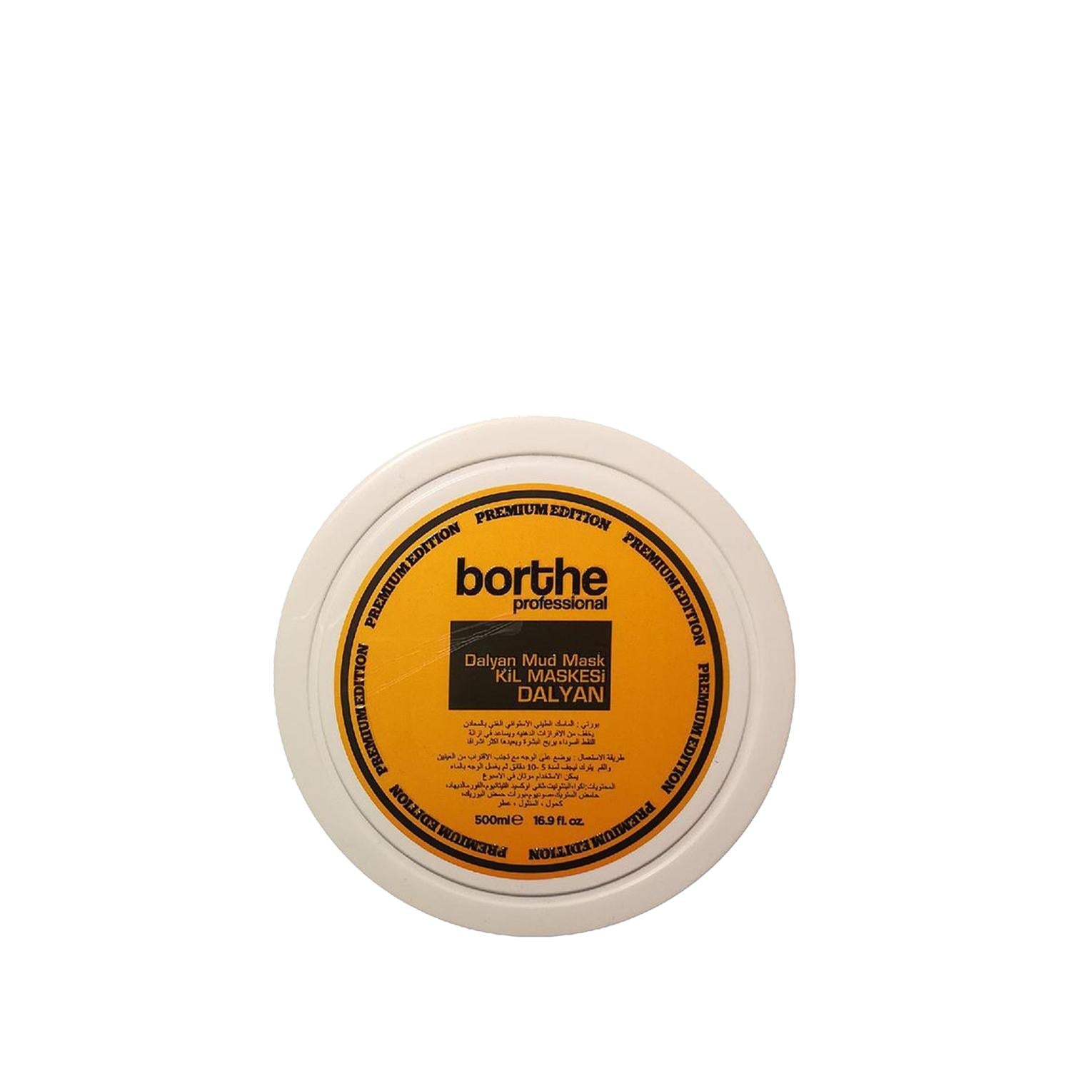 Borthe Professional Darende Mud Mask - Natural Skincare, 500ml Clay Mask for Deep Cleansing &amp; Nourishment - image 2