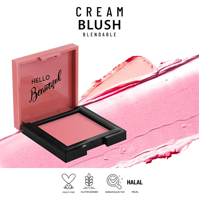 Pastel Profashion Cream Blush No. 41 - Light Weight &amp; Long Lasting | 3.6g