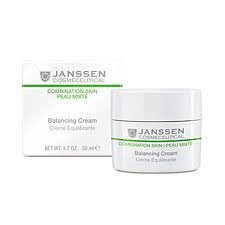 Janssen Cosmetics Balancing Cream for Oily &amp; Combination Skin - Eco-Friendly Packaging, 1.69 fl oz