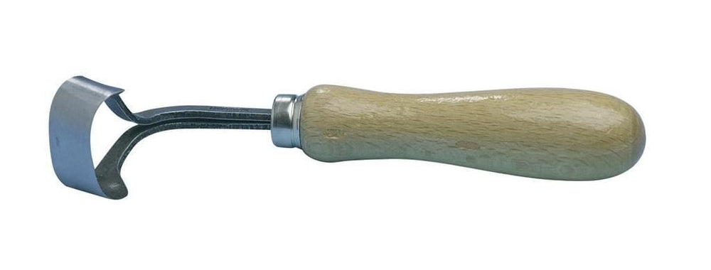 Kruuse Swiss Hoof Knife with Wooden Handle 1 Count