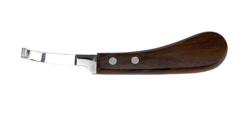 Kruuse Narrow Mouth Hoof Knife Right Handed 8 cm