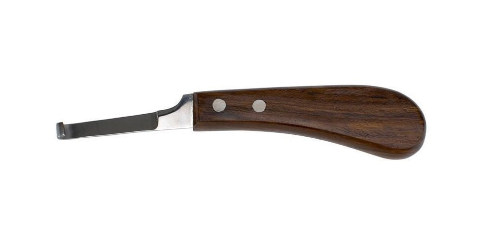 Kruuse Left-Handed Hoof Knife Narrow Blade 8 cm