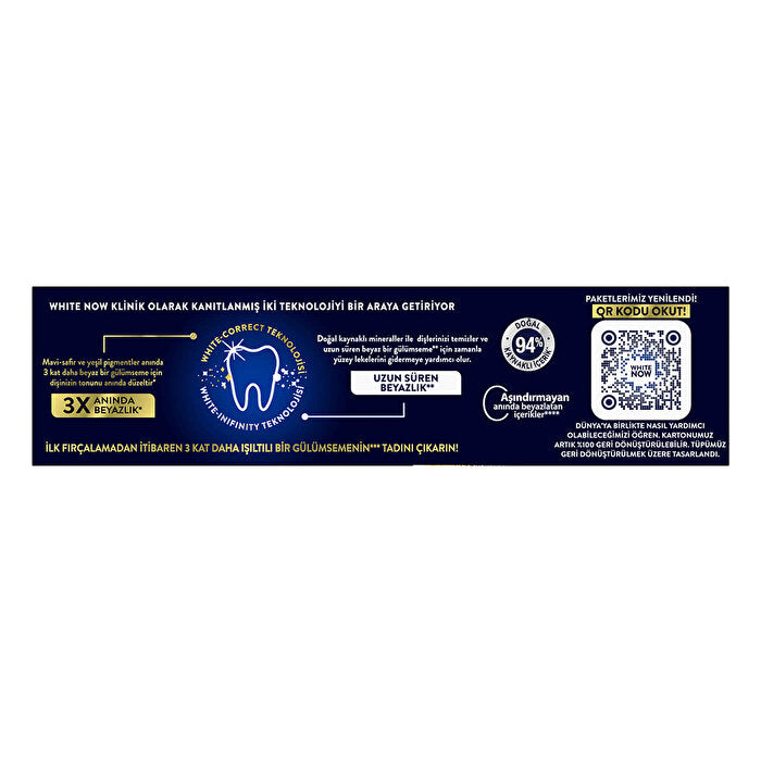 Signal White Now Gold Toothpaste 75ml - Instant Whitening | Stain Removal - view 6