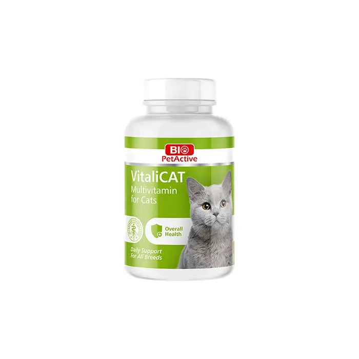 Bio Pet Active Vitalicat Multivitamin Support for Cats 150 Tablets