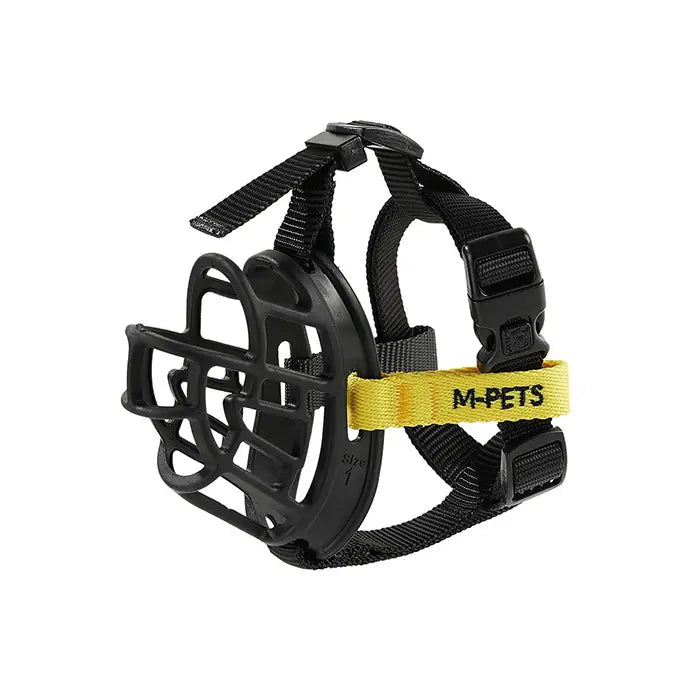 M-Pets Bark Guard Dog Muzzle for Large Breeds Black XL