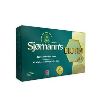Sjomanns Biotin 3000 mcg Chewable Supplement for Hair, Skin & Nail Health - 30 Count - image 3
