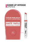 Flormar Sheer Up Lipstick 001 Vibe Check 3g