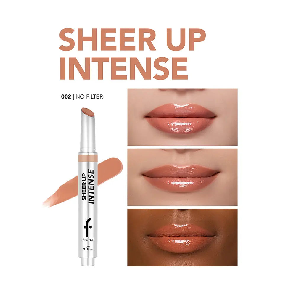 Flormar Sheer Up Lipstick 002 No Filter 3g