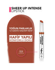 Flormar Sheer Up Lipstick 004 Golden Edit 3g