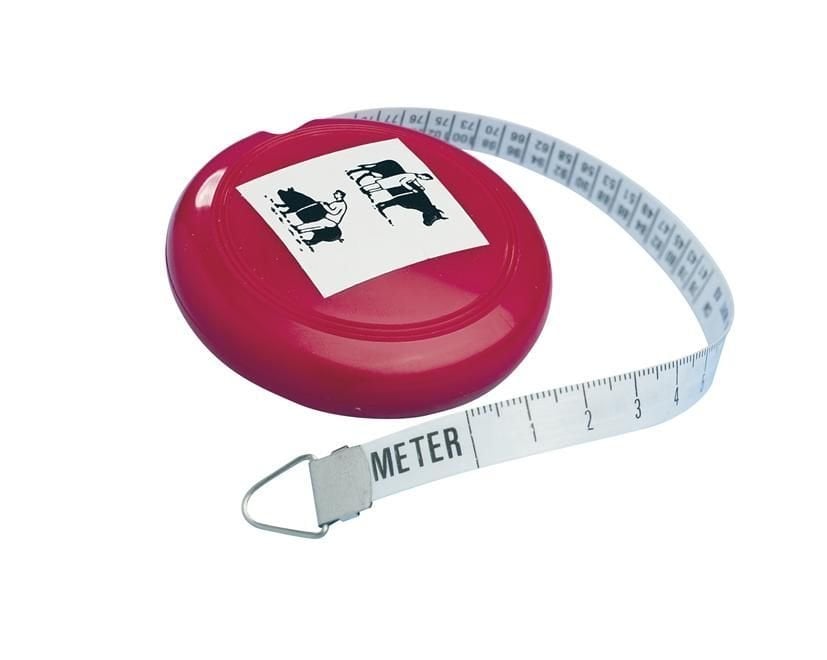 Kruuse Rondo Weight Measuring Tape for Cattle 2.5m
