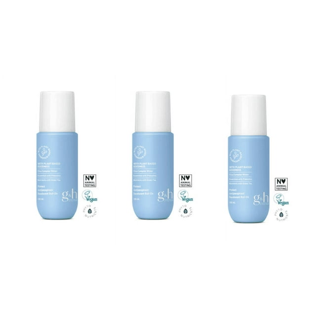 3 bottle G&H Protect+ Deodorant & Anti-Perspirant Roll-On size 100 ml. - Perfume Deodorant Rollon