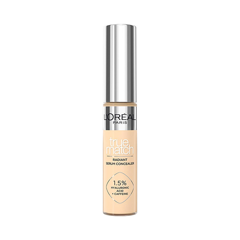 Loreal Paris True Match Radiant Concealer Serum - Dark Circle Concealer with Hyaluronic Acid Loreal Paris True Match Concealer Serum - Dark Circle Solution Concealer Serum, Under-eye care, Dark circle concealer, Hyaluronic Acid skincare, Anti-aging concealer, Makeup, Skincare, Cosmetics, Beauty Products, Eye Care, Dark Circles Solution, Fine Lines Treatment, Lightweight Concealer, Non-cakey Formula, Radiant Skin, Glowing Complexion, Under-eye Bags Solution