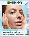 Garnier SkinActive Hydrating Facial Cleanser: Gentle Hyaluronic Acid Face Wash for Daily Pore Minimizing & All Skin Types, 8.45 fl oz Garnier Hydrating Facial Cleanser: Pore Minimizing & Gentle! Garnier facial cleanser, hydrating cleanser, pore minimizing cleanser, hyaluronic acid cleanser, ceramide facial wash, gentle face wash, daily facial cleanser, all skin types cleanser, facial cleanser, face wash, hydrating face wash, hyaluronic acid face wash, ceramide cleanser, gentle cleanser, daily cleanser, all 