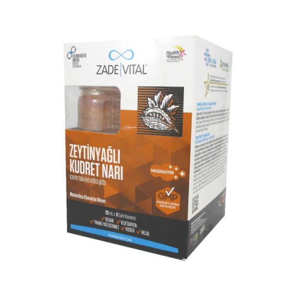 Zade Vital Bitter Melon Supplement with Extra Virgin Olive Oil - 8x20ml Dietary Support - image 4