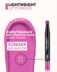 Flormar Lightweight Matte Lip Powder with Shea Butter