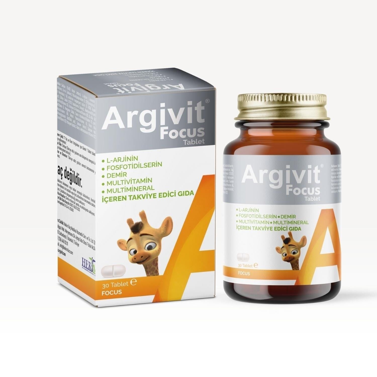 Argivit Focus 30 Tablet - Cognitive Boost | 30 Tablets