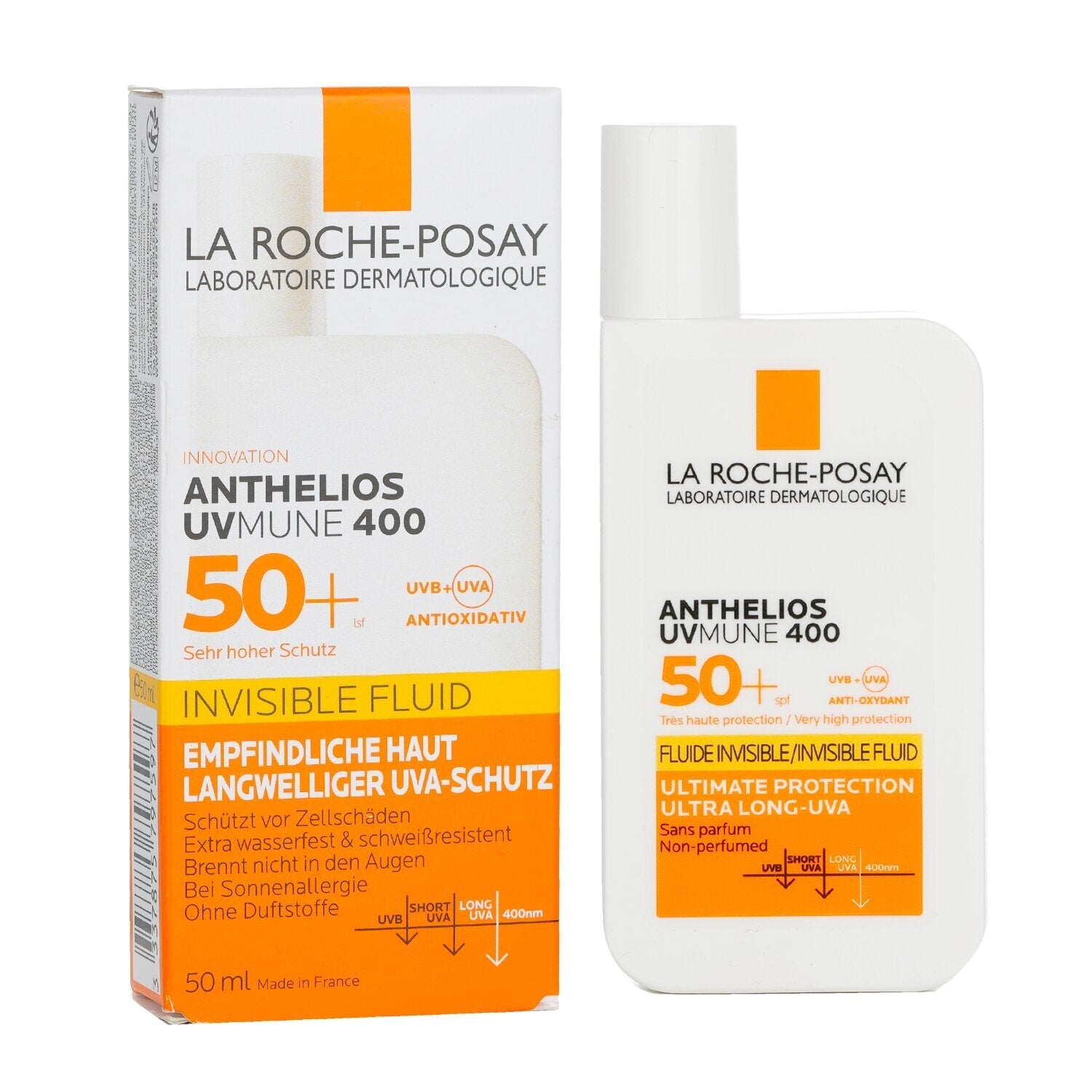 La Roche Posay Anthelios UVMUNE 400 Invisible Fluid Sunscreen SPF50+ 50ml - image 25