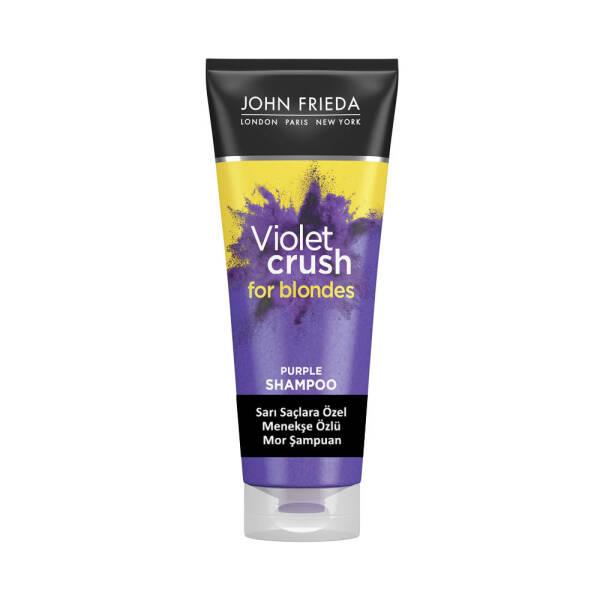 John Frieda Violet Crush Blonde Hair Shampoo - Sulfate-Based, Violet Extracts, 8.45 fl oz - Shampoo