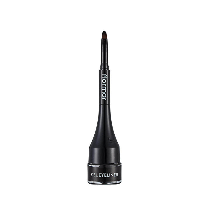 Flormar Gel Liquid Eyeliner GE01 Black - High Pigment Formula | Smooth Finish - Eyeliner