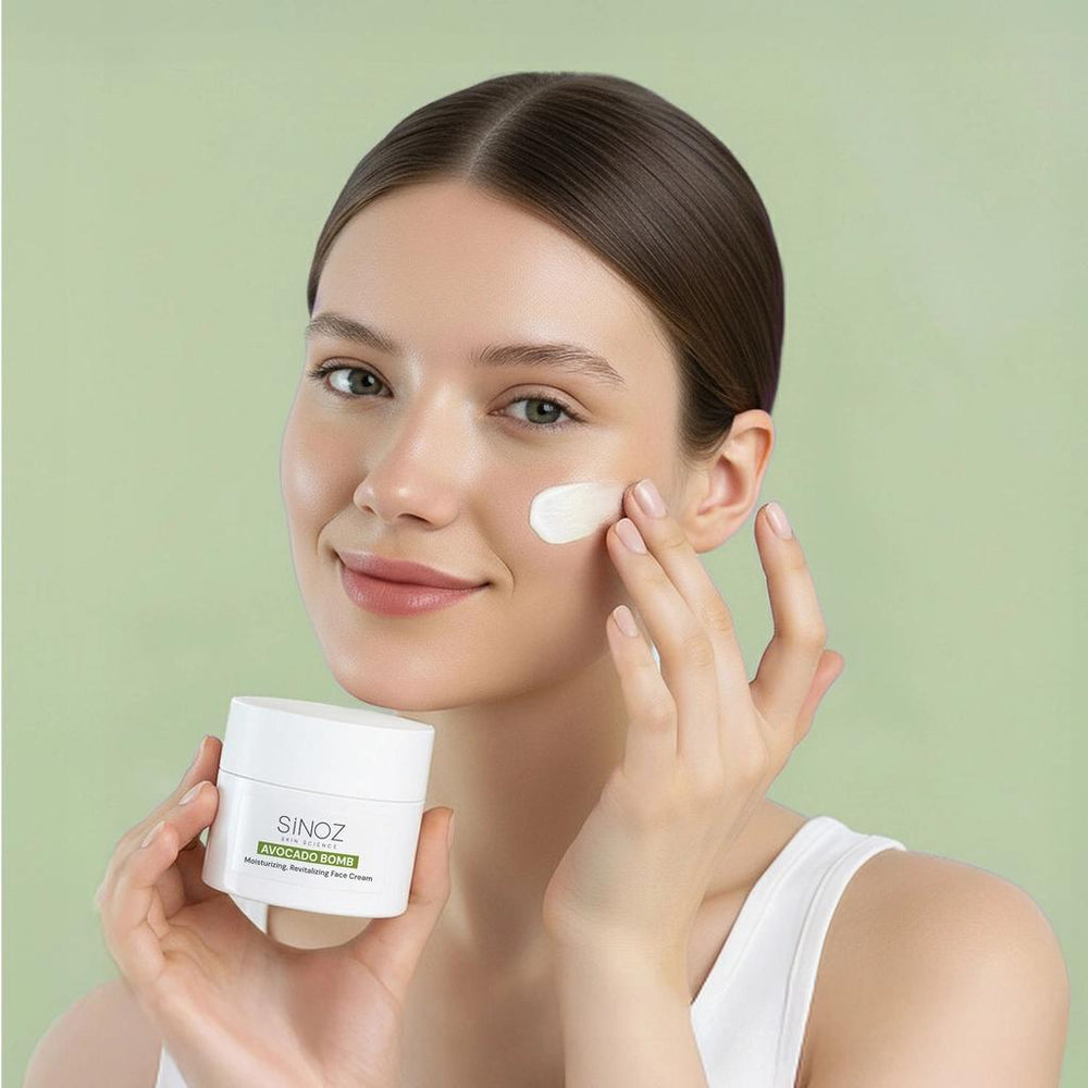 Sinoz Avocado Bomb Hydrating & Revitalizing Face Cream 50 ml