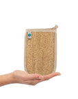 Balmy Exfoliating Bath Glove - Natural Loofah & Cotton, Exfoliates & Renews Skin, Turkish Bath Glove for Oily Skin - view 5