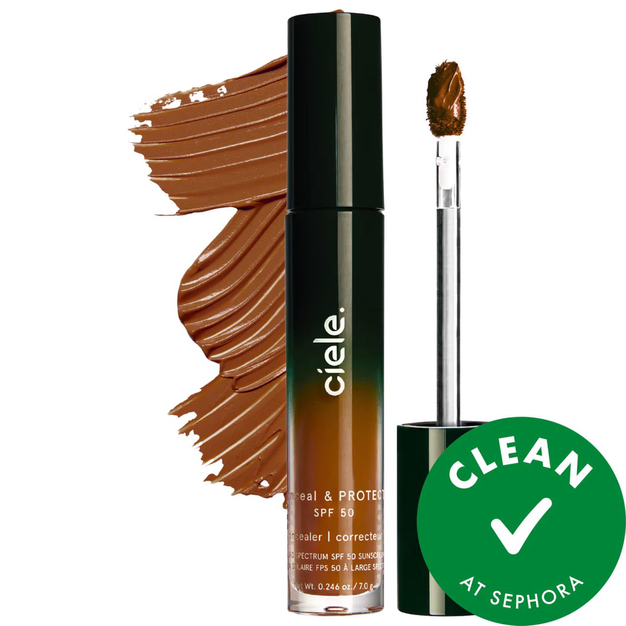 Conceal & PROTECT SPF 50+ Spot Concealer for Dark Spots - Mineral SPF 50+ Concealer for Hyperpigmentation & Blemishes Conceal & PROTECT SPF 50+ Spot Concealer - Dark Spot & Hyperpigmentation Solution Spot Concealer, SPF 50+ Concealer, Dark Spot Corrector, Hyperpigmentation Treatment, Mineral Concealer, Gluten-Free Makeup, Cruelty-Free Cosmetics, Natural Finish Concealer, Hydrating Concealer, Buildable Coverage, Blemish Concealer, Sunspot Corrector, Skin Discoloration Treatment, Liquid Concealer, Tranexamic 