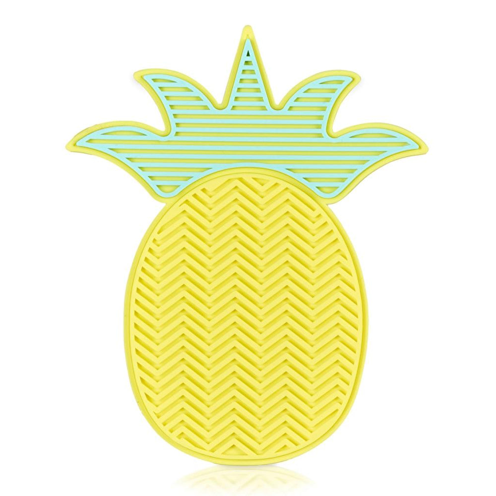Eklips Pineapple Makeup Brush Cleaning Pad for Deep Cleansing