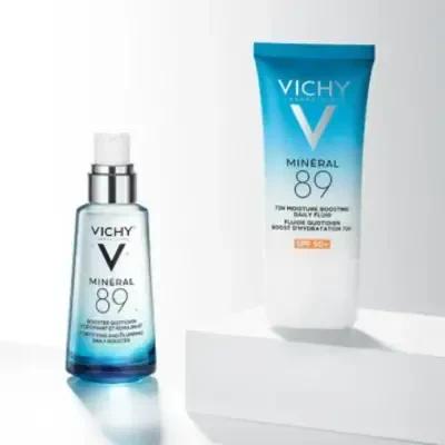 Vichy Daily Moisturizing Cream with SPF50+ - Anti-Aging Face Cream for Sensitive Skin, Hyaluronic Acid & Mineral 89 Vichy Daily Moisturizing Cream SPF50+ - Anti-Aging Face Moisturizer Daily Moisturizer with SPF, SPF50+ Face Cream, Hyaluronic Acid Moisturizer, Vichy Mineral 89, Anti-Aging Daily Cream, Face Moisturizer for Sensitive Skin, Non-Comedogenic Face Cream, Fragrance-Free Moisturizer, Anti-Aging Face Cream, Broad-Spectrum Sun Protection